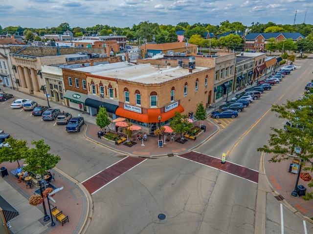 view of aerial view