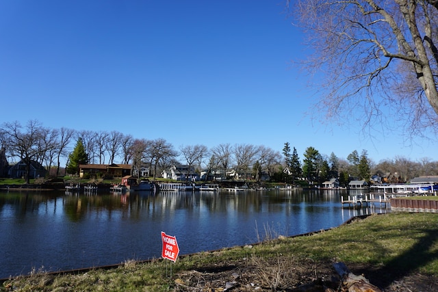 property view of water