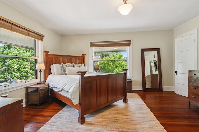 412 Pleasant St, Oak Park, IL 60302 - bedroom with multiple windows and wood finished floors