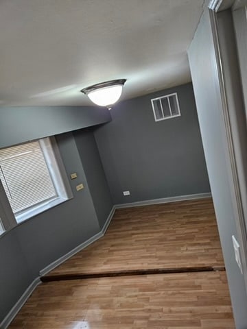 interior space with light wood-type flooring