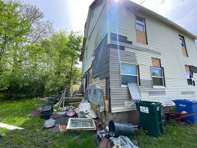 view of side of property
