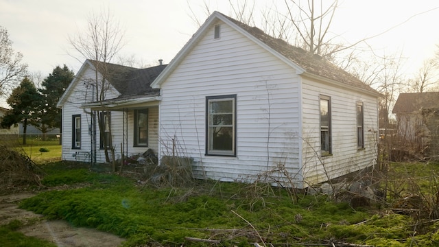 view of property exterior