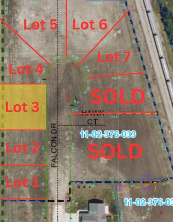 LOT3 Falcon Dr, Gibson City IL, 60936 land for sale