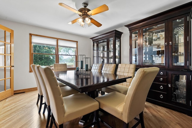 182 Ashley Way, Bloomingdale, IL 60108 - dining room featuring wood finished floors and ceiling fan