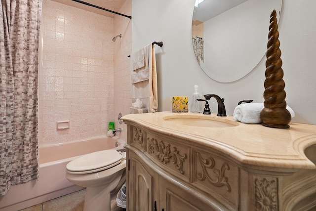 182 Ashley Way, Bloomingdale, IL 60108 - bathroom with vanity and shower / bath combination with curtain