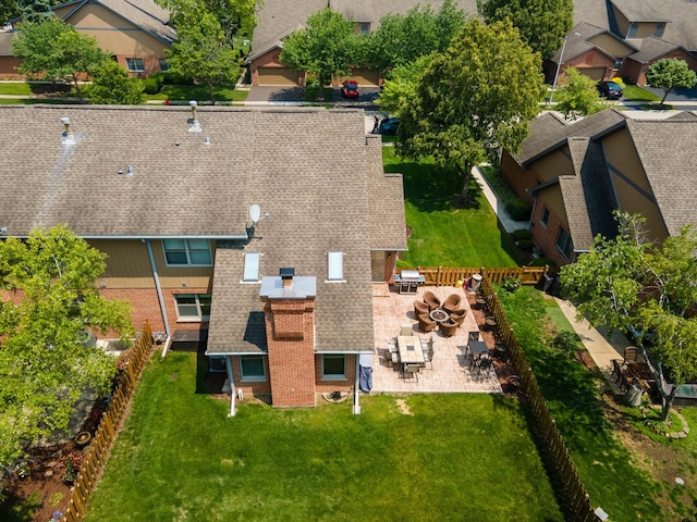 182 Ashley Way, Bloomingdale, IL 60108 - aerial view of residential area