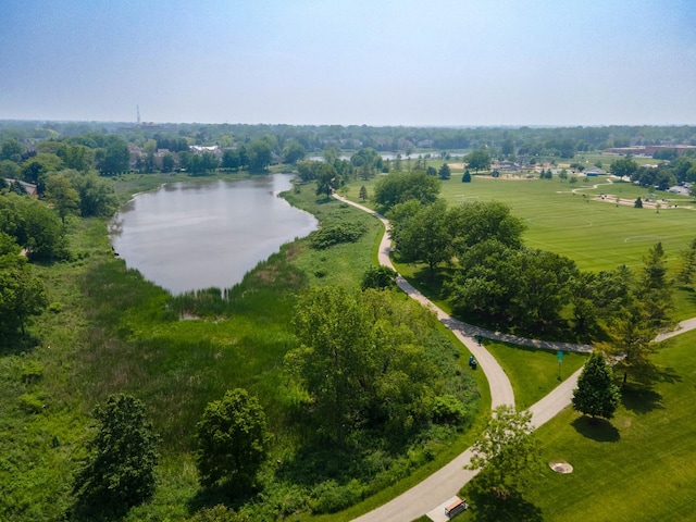 182 Ashley Way, Bloomingdale, IL 60108 - aerial overview of property's location featuring a nearby body of water