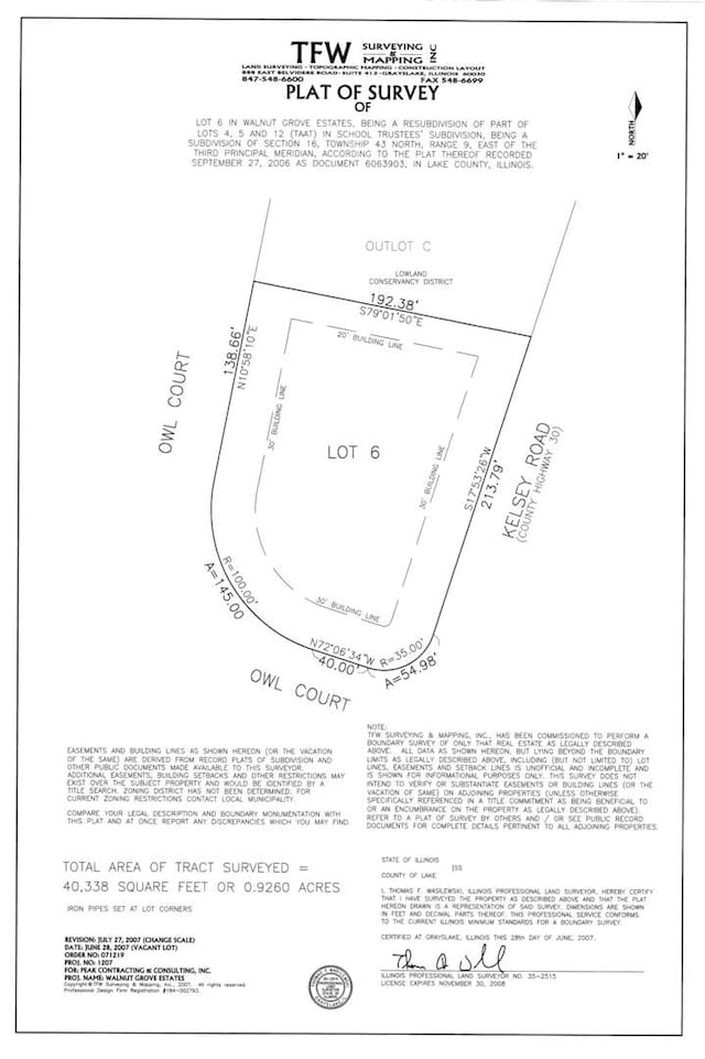 Listing photo 2 for LOT6 N Owl Ct, Lake Barrington IL 60010