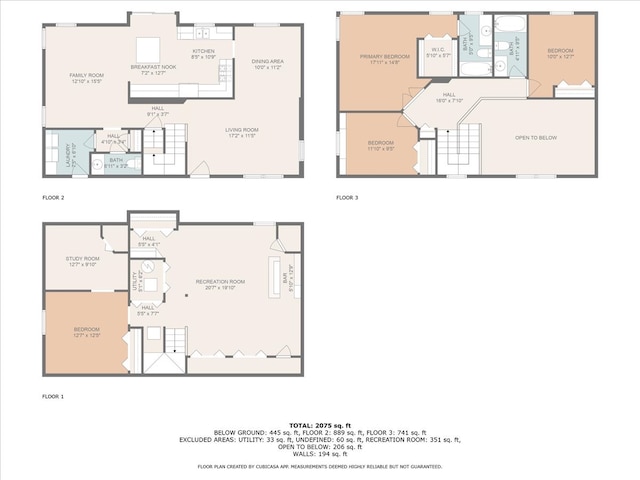 422 Rachel Cir, Romeoville, IL 60446 - view of property floor plan