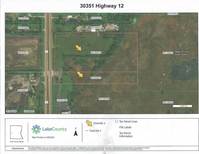 30351 N US Highway 12, Round Lake IL, 60073 land for sale