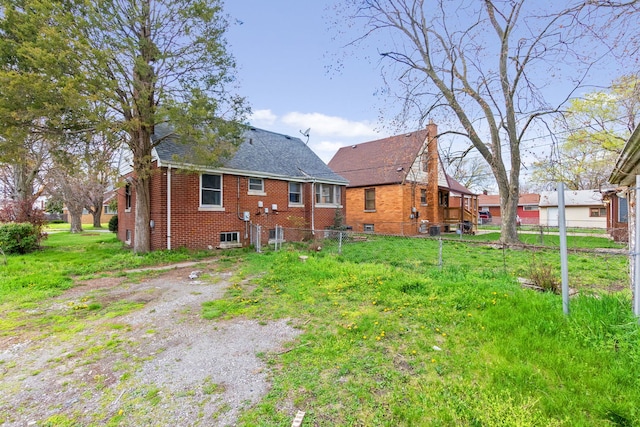 view of rear view of house