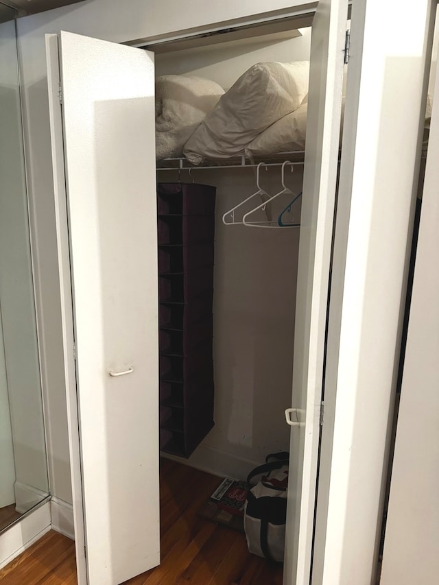 view of closet