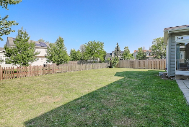 11 N Berkshire Ln, Round Lake, IL 60073 - fenced backyard featuring a residential view