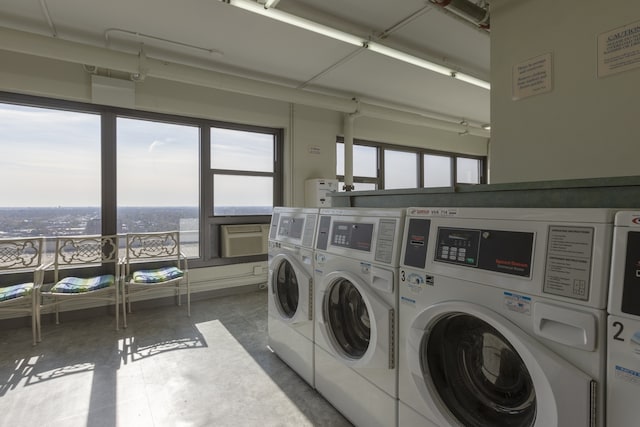 laundry area featuring separate washer and dryer