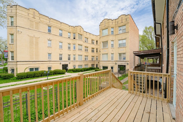 view of deck