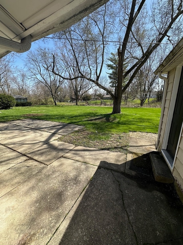 exterior space with a patio area