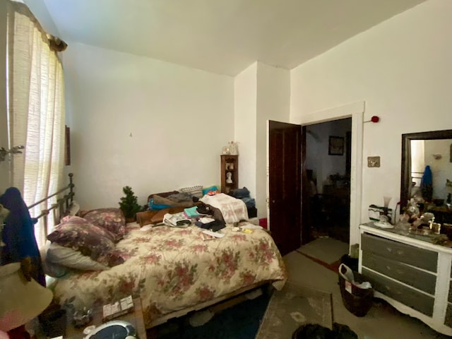 bedroom featuring a closet