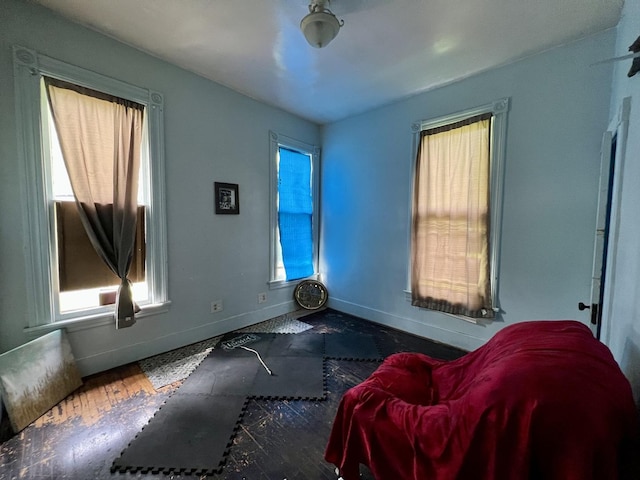 657 W Wood St, Decatur, IL 62522 - sitting room featuring baseboards