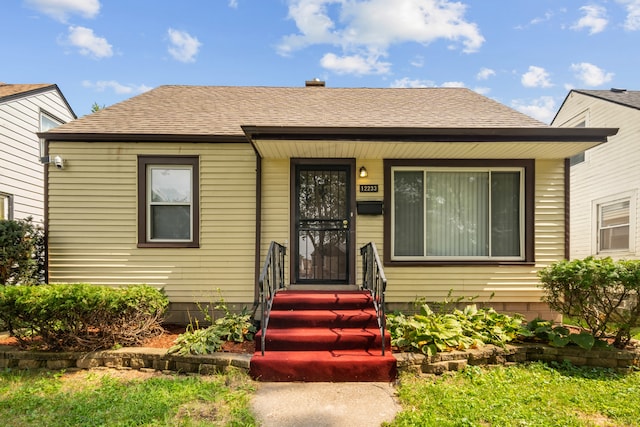 view of bungalow-style house