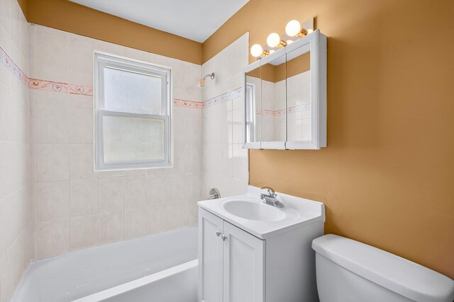 12233 S Morgan St, Chicago, IL 60643 - full bath featuring bathtub / shower combination, toilet, and vanity
