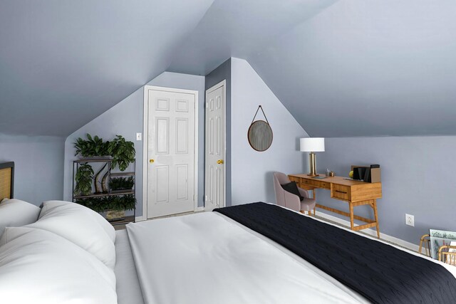 12233 S Morgan St, Chicago, IL 60643 - bedroom featuring vaulted ceiling