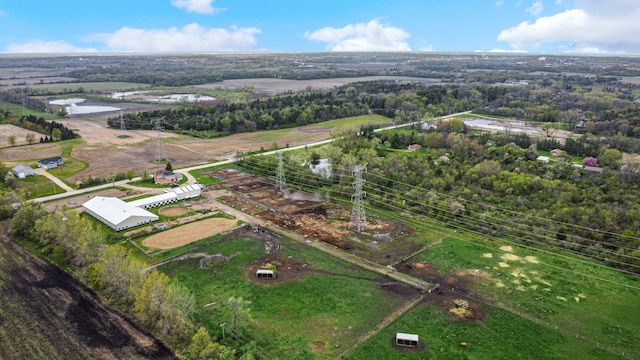 view of aerial view