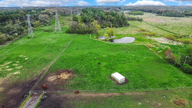 view of aerial view