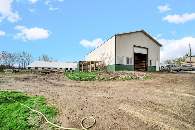 view of outdoor structure