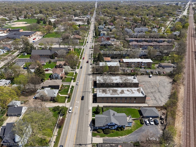 view of aerial view