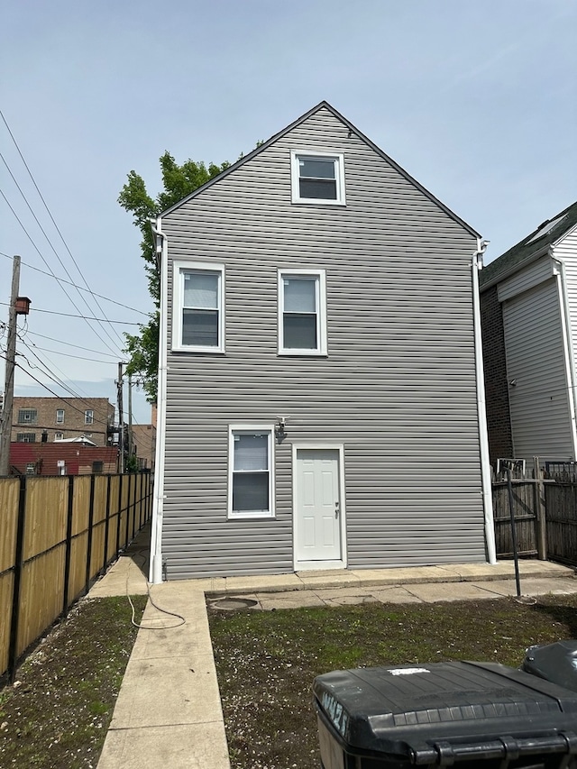 view of back of house