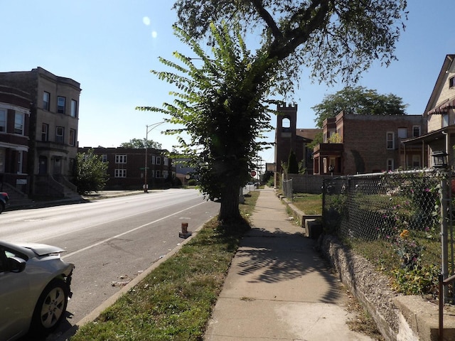 view of street