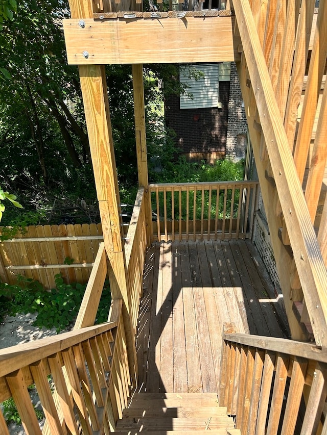 view of deck