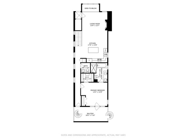 1646 W Augusta Blvd Unit 1, Chicago, IL 60622 - floor plan / room layout