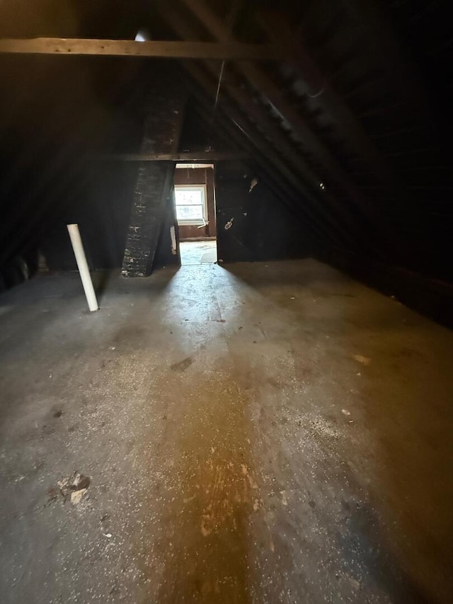 8127 S Coles Ave, Chicago, IL 60617 - view of unfinished attic