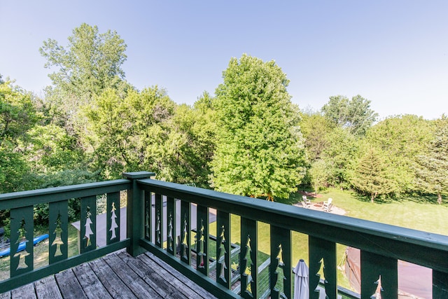 view of deck