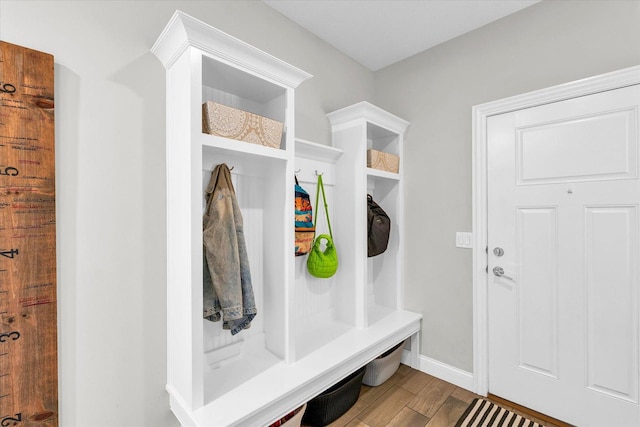 view of mudroom