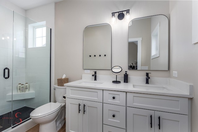 208 Leeward Way, Ottawa, IL 61350 - full bath featuring double vanity and a stall shower