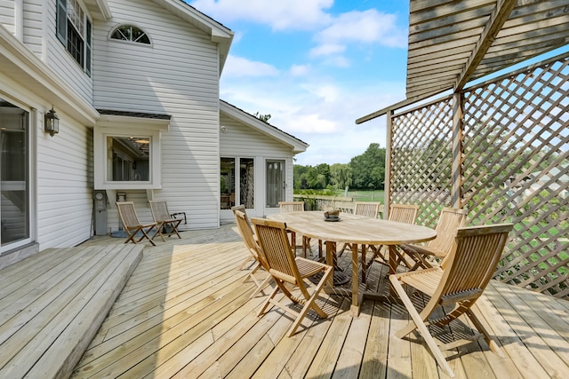 view of deck