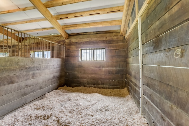 view of stable