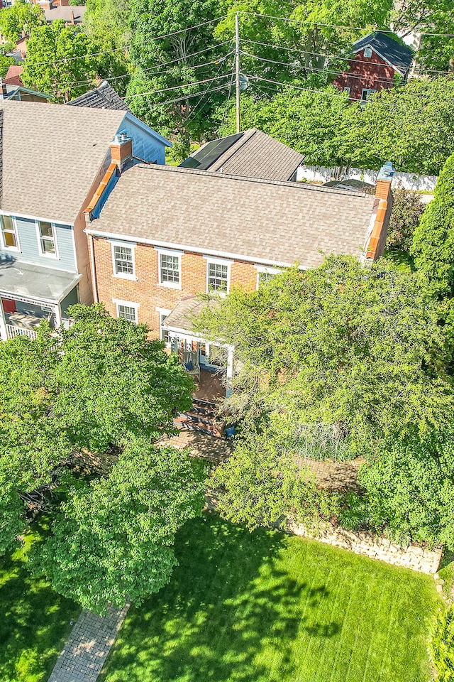 drone / aerial view