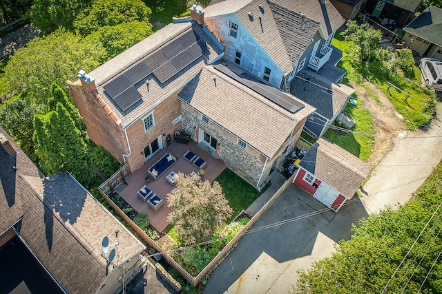 bird's eye view