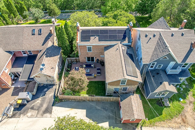 aerial view
