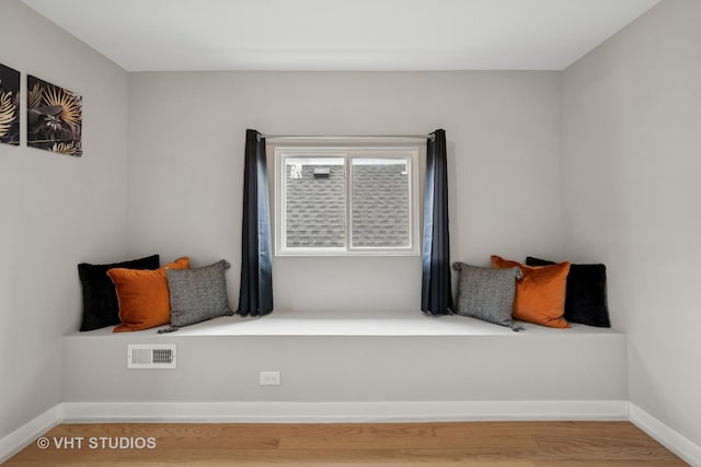 2550 W Thomas St, Chicago, IL 60622 - unfurnished room featuring baseboards, wood finished floors, and visible vents