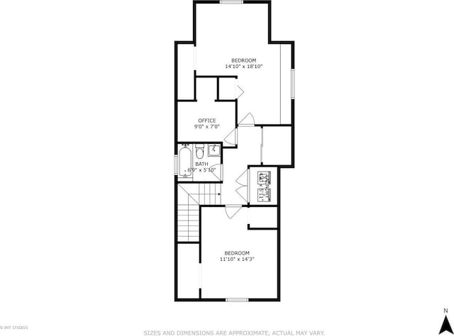 2550 W Thomas St, Chicago, IL 60622 - plan
