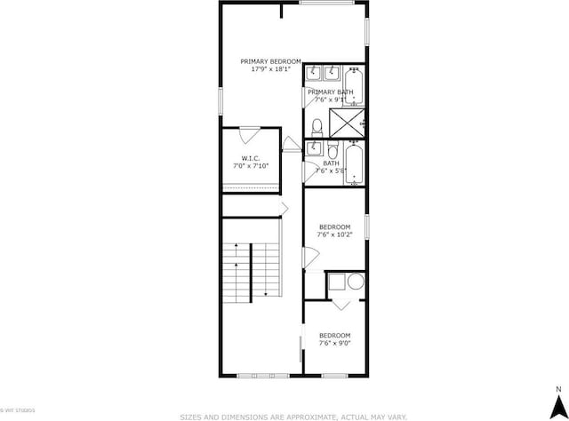 2550 W Thomas St, Chicago, IL 60622 - floor plan