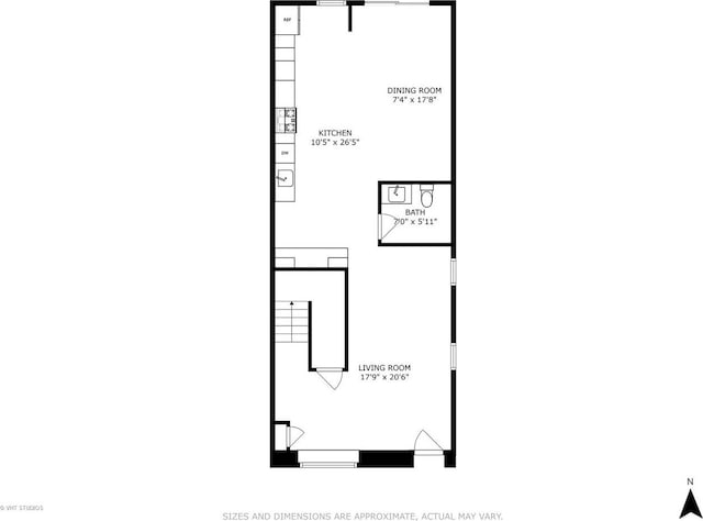 2550 W Thomas St, Chicago, IL 60622 - plan