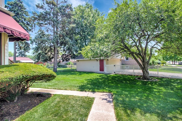 3415 W Maple St, Evergreen Park, IL 60805 - view of fenced yard