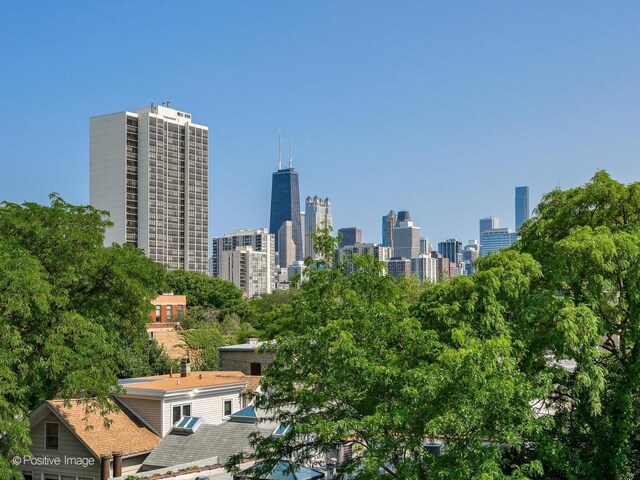 view of property's view of city