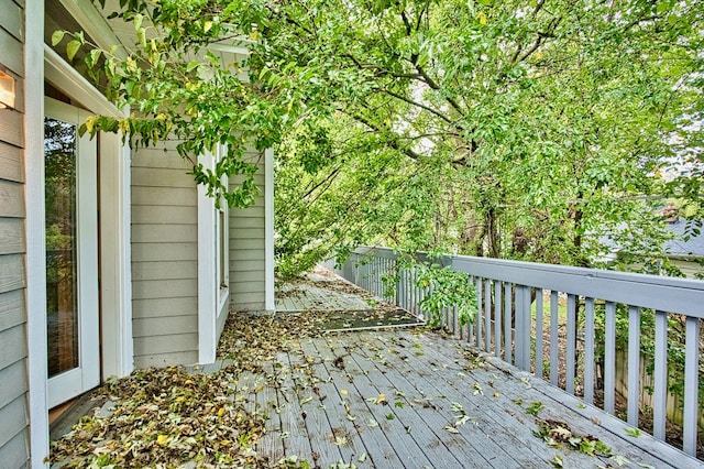 view of deck