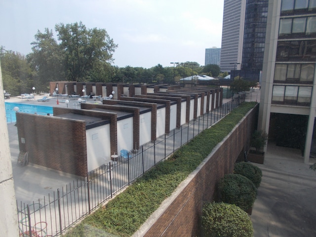 view of swimming pool